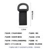 Gancho de Anilla en D de Correa Molle Gancho de Anillo de Conexión Externa para Mochila Táctica Accesorios de Correa de Gancho de Correa de Expansión para Exteriores