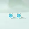 Pendientes de Garra de Dragón de Plata Pura S999 para Hombres y Mujeres, Pendientes de Plata de Pareja de Moda, Pendientes Personalizados para Piercing de Oreja