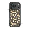 Fondo marrón, temática de Halloween, funda de teléfono con estampado integral de calabaza linda y fantasma para iPhone 18 Pro Max, funda suave de silicona, Apple 13 Pro Max