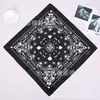 Pañuelo Cuadrado Mágico de Algodón con Estampado de Calaveras Pañuelos Hip Hop para Deportes al Aire Libre Montar Accesorios de Ropa