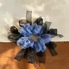 Elástico de cabelo simples com laço, versátil e elegante, corda de cabelo da moda para rabo de cavalo e coque para mulheres