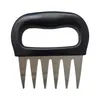 Garra de carne divisor de carne frango desfiado churrasco pinho ferramenta de carne garra de urso de carne garfo garra de carne sólido grelha de carne minerador de carne
