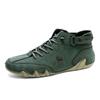 Explosões transfronteiriças Tamanho grande Sapatos Masculinos Polvo Botas Martin de cano alto Primavera e Verão Botas Curtas Casuais Masculinas TEMU Hish