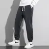 Novedad de OtoñoPantalones de Chándal de Pana para Hombre, Pantalones Casuales con Retazos, Modernos de Corte Holgado, Pantalones Jogger Versátiles