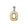Plata de Ley S925 Ajuste para Colgante de Circonita Cúbica Nicho Lujo Ligero DIY Colgante Principal de Joyería Ovalada Ajuste para Colgante Venta al por Mayor