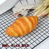 Modelo de Pan Simulado Bolsa Larga Suave Baguette Integral Pan Europeo Pastel Comida Falsa Exhibición en Casa Adornos de Disparo Accesorios