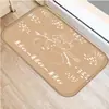 Felpudo Navideño para el Hogar con Estampado de Árbol de Navidad, Felpudo para Puerta de Sala de Estar