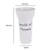 Soporte de Exhibición de Flores Cubo para Flores, Cubo Especial para Flores para Floristería Estantes Multicapa, Cubos Cuadrados y Redondos Especiales para Estantes de Flores en Forma de Escalera