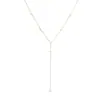 Collar de Joyería para Mujer Estilo Coreano Estilo Ins Personalizado Creativo Sexy con Borla de Perlas Doble Capa Apilable Ajustable