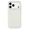 Adecuado para funda de teléfono móvil de silicona líquida Apple 18Promax, Apple 17 Simple Tacto Piel Color Sólido 16 Cubierta Protectora Anticaídas