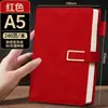 Cuaderno A5 Engrosado con Hebilla Transfronteriza, Libro de Registro para Reuniones de Trabajo, Diario de Oficina, Caja de Regalo Lista para Personalizar