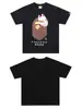 Camiseta Unisex Casual Holgada de Manga Corta con Estampado de Camuflaje Clásico Flor de Cerezo Monte Fuji de Marca de Moda Pe