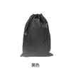 Bolsa de embalaje para zapatos de tela no tejida, bolsa para zapatos, bolsa de embalaje para ropa, cordón, cordón, bolsa de almacenamiento, logotipo impreso en punto