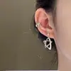 Pendientes Brillo Brillo Pendiente Clip Oreja Nicho Moda Joker Diseño Pendientes Avanzados 2022 Nuevo Tendencia Mujer