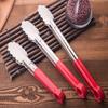 Jieyang acero inoxidable silicona pinza para alimentos precio de fábrica directo pinza para barbacoa pinza para alimentos pan pinza para buffet ensalada