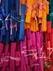 Tiras de Bambú Teñidas de Color Rojo, Tiras de Bambú, Materiales Decorativos para Tejido de Bambú, Piezas de Bambú para Manualidades DIY, Kit de Materiales Hechos a Mano para Campus