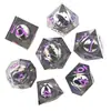 Dados de Resina Longan para D&D Producto Más Vendido en Amazon Grupo de Corredores Coc Cápsulas D20-D47