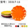 Plato de melamina A5 de color comercial imitación porcelana plato para olla caliente plato pequeño para salteado plato de plástico plato redondo disco de comida rápida plato de hueso