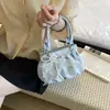 2026 Nueva Moda Coreana Versátil Bolso Cubo Dulce de Lunares con un Toque de Alta Gama, Bolso de Hombro Cruzado de Nicho