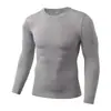 Novas Leggings de Treino de Outono Masculinas Secagem Rápida Esportivas Manga Longa Suor Esportes Corrida Basquete Fitness Roupas Masculinas 1019