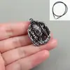 Como Fa Lian Shi Escorpión de Hierro con Nueve Cabezas Colgante de Collar de Cuentas Ferretería de Hierro Tiantie Cuerpo de Escorpión de Hierro para Tirar Niang Colgante