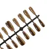 Glitter Marrom Dourado Olho de Gato Luxo Acessível Textura de Alta Qualidade Estilo Menina Estilo Irmã Real Manicure 30-t Manicure Usável