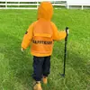 Casaco Infantil Outono Inverno 26 Novo Outdoor Acolchoado Bebê Três em Um Jaqueta de Esqui Infantil Meninos Inverno Mais Veludo