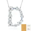 Collar de moda de comercio exterior estilo ins de lujo ligero nicho, nuevo accesorio de collar 925 de plata transfronterizo que no se decolora para mujeres en verano