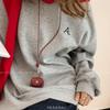 Collar Colgante Pequeño de Cuero Lindo para Monedas Cadena de Cordón de Cuero para Suéter Cadena para Auriculares Funda Protectora Larga Accesorios para Bolsa de Cosméticos