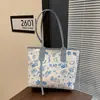 Bolsa Feminina, Bolsa Tote de Luxo Leve de Alta Qualidade, Grande Capacidade, Bolsa de Ombro Feminina Pequena Estampada Fresca, Bolsa de Mão Versátil, Bolsa Tote Pequena