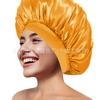 Touca de Beleza Turbante Feminino de Aba Larga e Alta Elasticidade Transfronteiriça da Amazon Touca de Banho Touca para Cuidado Capilar Touca de Cuidado Feminino Touca de Dormir de Cetim