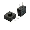 Interruptor pulsador 12*12 de tres patas, dos encendidos y uno apagado, interruptor de autobloqueo 1212-213, interruptor de linterna