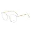 Nuevas gafas planas anti-luz azul ultraligeras color rubor marrón frío gafas sin maquillaje artefacto estilo ins gafas para miopía