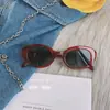 Novos Óculos de Sol com Armação Estampada de Leopardo para Mulheres, Óculos de Sol Cat-Eye de Alta Qualidade, Óculos de Sol de Celebridades da Internet Europeus e Americanos, Óculos de Sol Estilo Retrô
