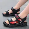 Sandalias Resistentes al Desgaste de Verano para Niños, Zapatos de Playa de Moda Antideslizantes para Niños, Zapatillas de Suela Suave, Transpirables, Ligeras