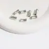 Plástico ABS Galvanizado CCB Espaçadores de Bambu Contas para DIY Pulseira com Contas Artesanal Materiais de Fabricação Acessórios