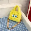 Bolsas de Felpa Nuevas al por Mayor para Mujer, Bolsas de Juguete de Muñeca Kuromi de Máquina de Garra de Dibujos Animados, Bolsos de Hombro Lindos para Estudiantes