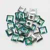 Kuaishou en vivo popular joyería para uñas diamante para uñas diamante anillo cuadrado de cristal de alta gama joyería de cristal al por mayor