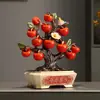 Ping An Xile Decoración de manzana sala de estar pasillo mueble de TV mueble de vino decoración al por mayor estilo de decoración qiaozhixi
