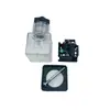Válvula Solenoide Hidráulica de Pulso Din43650A Conector de Caixa de Junção Plugue Luz LED Transparente 2+1Terra 3+1Terra