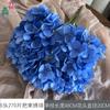 26 Anos de Materiais Florais Azul Escuro de Alta Qualidade, Materiais de Flores de Seda para Vitrines, Paisagismo, Adereços para Estúdio de Fotografia, Flores Artificiais