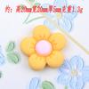 Mais Fácil para Combinar Pequeno Grampo de Cabelo Fresco Material DIY Feito à Mão Desenho Animado de Flor Fofa Corda de Cabelo Buraco Sapatos Acessórios de Joias DIY