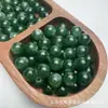 Cuentas de Vidrio Perlado tipo Jade Antiguo Cuentas de Vidrio Imitación Jade Cuentas Sueltas Pulsera Hecha a Mano DIY Accesorios para Ropa Redondas