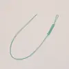 Pulseira Trançada com Nó Plano DIY 72# Nó Plano Anel de Puxar Laço de Puxar Falso Cordão de Colar Pulseira Fivela de Puxar Acessório Bobina