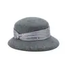 Rongmei 2026 Nuevo Sombrero Clásico Hepburn Transfronterizo con Ala Curva, Sombrero de Mezcla de Seda y Lana, Elegante Sombrero de Estilo Francés