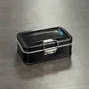Caja de Almacenamiento Portátil a Prueba de Humedad con Cierre a Presión, Pequeña Caja de Lata para Joyería, Medicamentos, Bocadillos, Unidades USB y Dispensación de Medicamentos