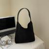 Bolsa de tela estilo coreano nueva para mujer Verano 2025, Bolso de lona elegante, Bolso de hombro para estudiante de gran capacidad, Bolsa tote informal