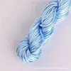 Hilo de poliéster trenzado línea A (1 mm) pulsera de cuentas de jade con hilo de cuerda tejida nudo chino hilo mano DIY tejido