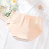 Bragas de cintura transpirables con margaritas de algodón sexy, de alta elasticidad, sin costuras, de seda helada, directas de fábrica, para mujer