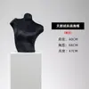 Tienda de Ropa Maniquí de Medio Cuerpo de Terciopelo para Lencería Accesorios Ropa de Mujer Exhibición en Ventana Soporte de Exhibición de Maniquí para Sujetador Push-Up